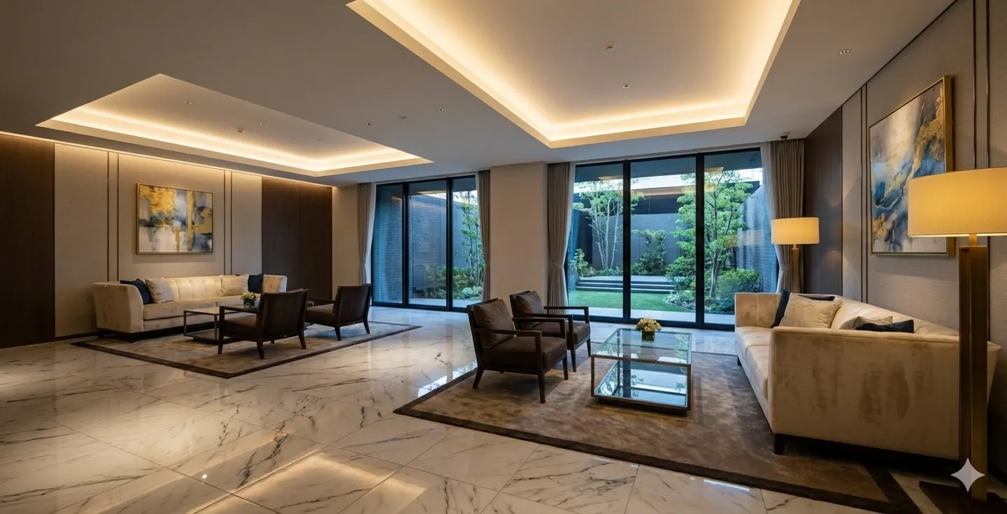 上質な室内設備と厳重なセキュリティ